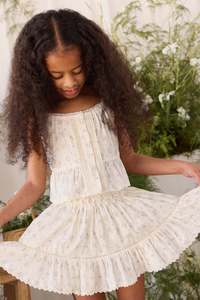 Baby Skirts Shorts: Organic Cotton Miley Skirt - Justine Orchid