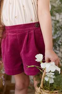 Baby Skirts Shorts: Jardine Short - Rose Petal