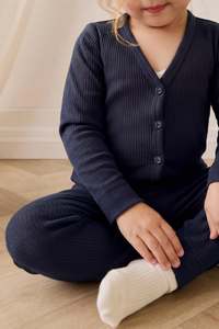 Organic Cotton Modal Everyday Legging - Eclipse