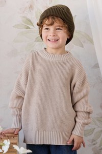 New: Johan Knit Jumper - Hessian