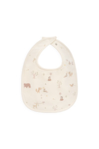 New: Organic Cotton Bib - Party Animals