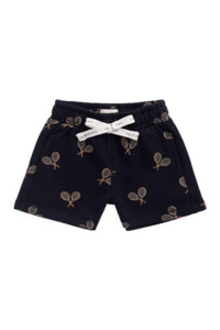 Organic Cotton Jalen Short - Racquet Navy