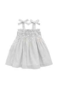 Organic Cotton Desiree Dress - Harbour Stripe