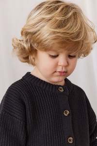 Knitwear: Johan Knitted Cardigan - Slick