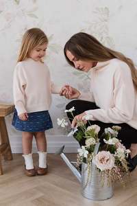 Merino Turtleneck Jumper - Ivory