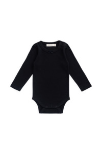 Organic Cotton Modal Maude Bodysuit - Eclipse