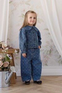 Sierra Pant - Amour Bows Denim