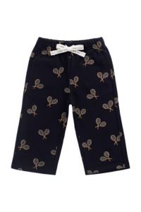 Organic Cotton Floyd Track Pant - Racquet Navy