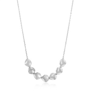 Ania Haie: Silver Metal Crush Necklace