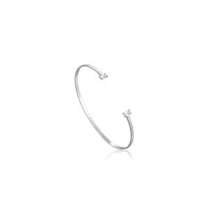 Silver Glow Cuff