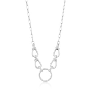 Ania Haie: Silver Horseshoe Link Necklace