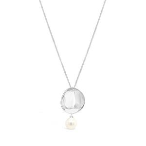 Silver Perle Reflection Pearl Necklace