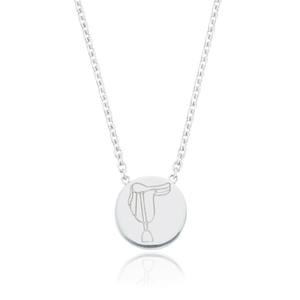 Fabuleux Vous: Saddle Disc Necklace