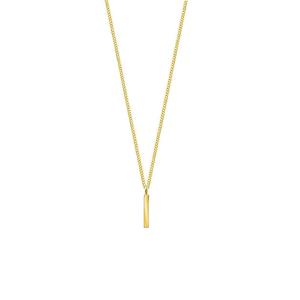 Republic Road: Fine Line Necklace - Gold Plated