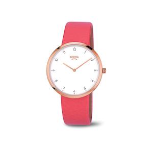 Boccia: 3309-03 - Ladies Titanium Watch with Rose Strap