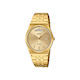 Casio Vintage Day Date Retro Gold Plated Gold Dial Watch - MTPB146G-9A