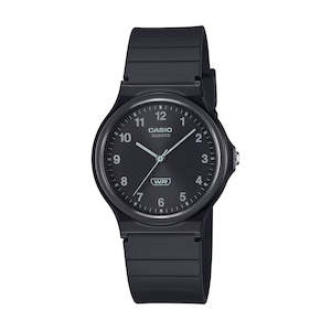 Watches For Children: Casio Ladies Bio-Based Black Resin Band Watch - MQ24B-1B