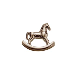 Rose Gold Rocking Horse - Adored