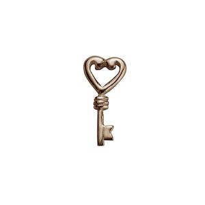 Stow Lockets: Rose Gold Key - Treasured