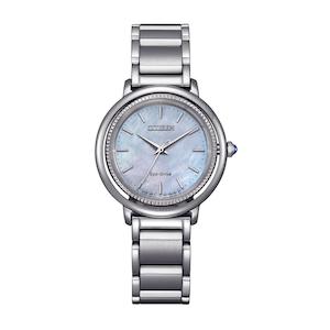 Citizen: Citizen EM1100-84D - Citizen Ladies Dress Eco-Drive with Mother of Pearl Dial Watch