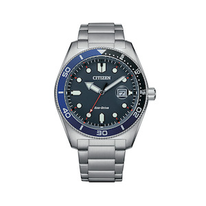 Citizen: AW1761-89L - Mens Stainless Steel Eco-Drive Dress Watch