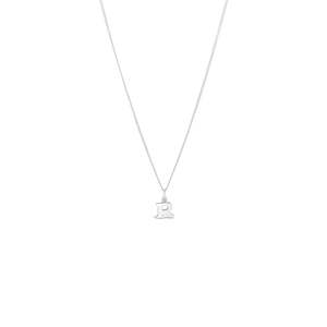 Sterling Silver Letter R Pendant