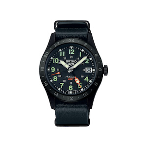 Seiko: Seiko - SSK025K Seiko 5 Sports ‘Field’ ‘Deception’ Mechanical GMT Watch