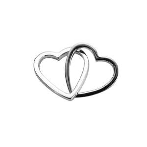 Stow Lockets: Silver Love Hearts - Together