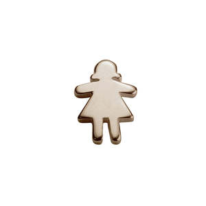Stow Lockets: Rose Gold Stowaway Girl - Daring