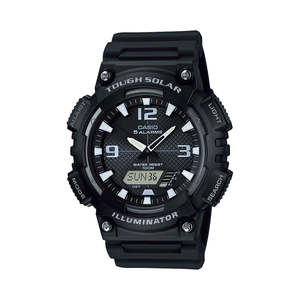 Solar Powered: Casio Black Tough Solar Sports Watch - AQS810W-1A