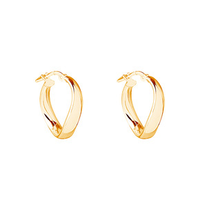 Eddy Hoop- Gold plated