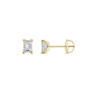 9k Yellow Gold 0.75ct Diamond Stud Earrings