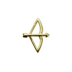 Gold Bow & Arrow - Beloved