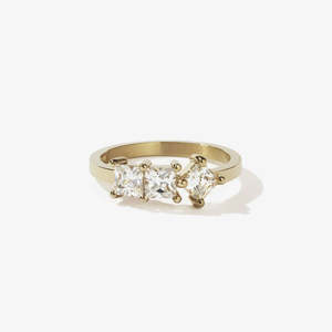 Meadowlark: 9k Yellow Gold Imogen Diamond Ring