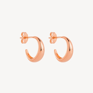 Najo: La Muse Stud Earrings - Rose Gold Plated