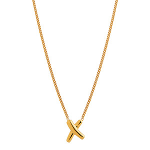 Najo: Bisous Necklace - Gold Plated