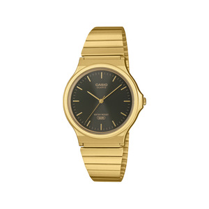 Casio: Casio Gold Plated Stainless Steel Watch - MQ24GA-1A