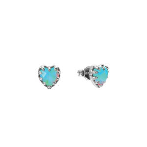 Stolen Girlfriends Club: Love Claw Earrings Bello Opal
