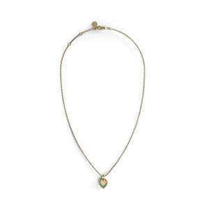 Stolen Girlfriends Club: Love Claw Necklace Bello Opal - Gold Plated