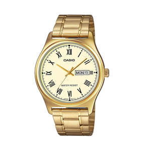 Casio: Casio Vintage Classic Gold Analogue Watch - A500WA-7D