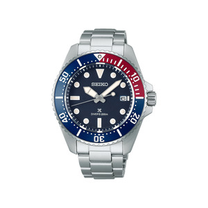 Solar Powered: Seiko - SNE595P Prospex 'Pepsi' Solar Divers Watch