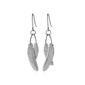 Duo Miromiro Feather Earrings