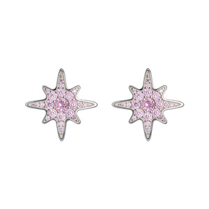 Starburst Rosey Stud Earrings