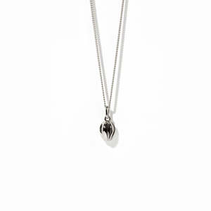 Meadowlark: Sterling Silver Tulip Charm Necklace