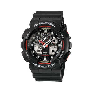 G-Shock - Black/Red GA100 Series - GA100-1A4