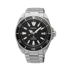 Automatic: Seiko - SRPF03K Prospex Black 'Samurai' Automatic Divers Watch