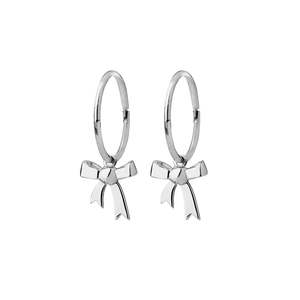 Sterling Silver Bow Sleeper
