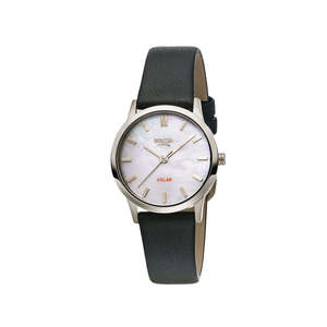 Boccia: Boccia - Ladies Solar Mother of Pearl Titanium Watch - 3363-03