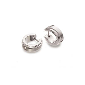 Boccia - Titanium 14mm Large Folding Hoop Earrings
