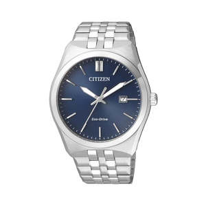 Citizen - Mens Stainless Steel Eco-Drive Dress Watch - BM7330-67L